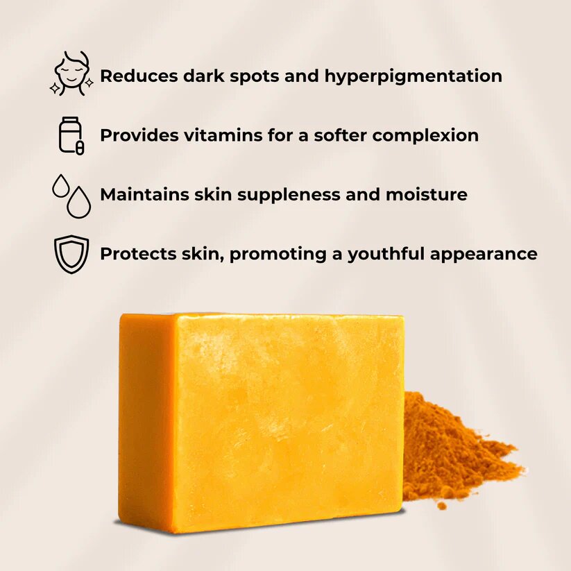 Brightening Lemon Turmeric & Kojic Acid Soap